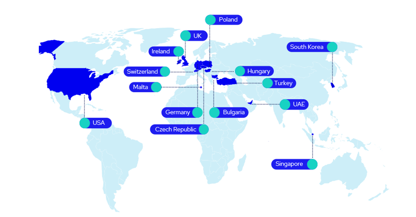 Reed international presence - Reed Franchise Partnerships