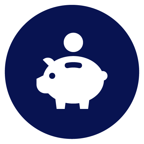 424342H RFP Hubspot Icons Piccadilly Blue_Save Money